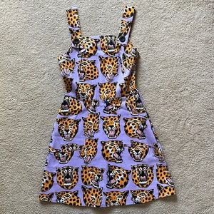 Nooworks Cheetah Overall Dress XS